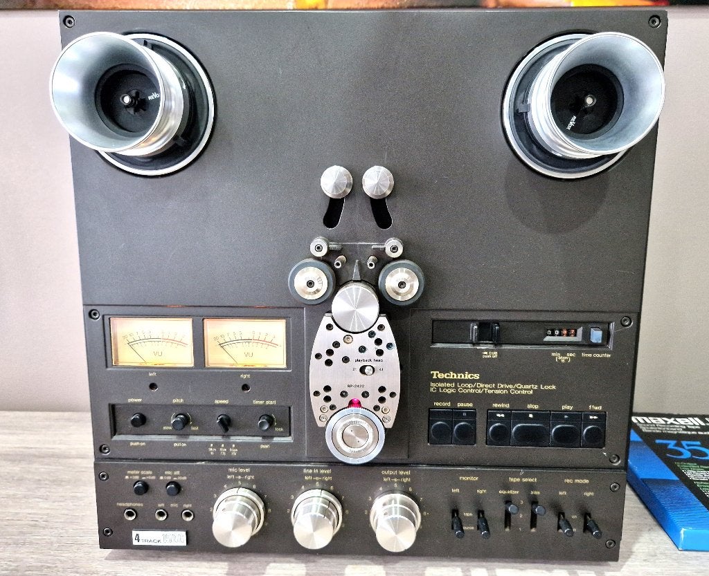 Magnétophone à bandes Technics RS-1506 (Direct Drive), Enlèvement, Utilisé