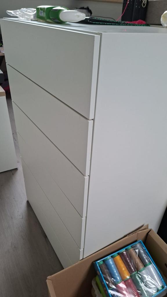 4 commodes Ikea 6 tiroirs, Enlèvement, Comme neuf