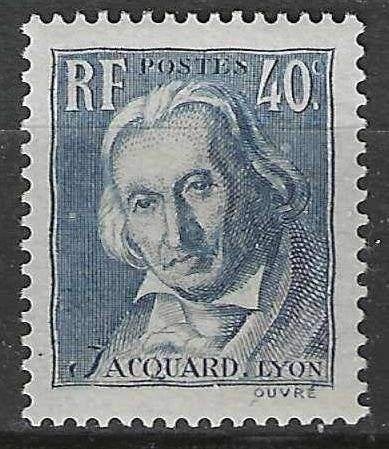 Frankrijk 1934 - Yvert 295 - Joseph Marie Jacquard (PF), Verzenden, Postfris