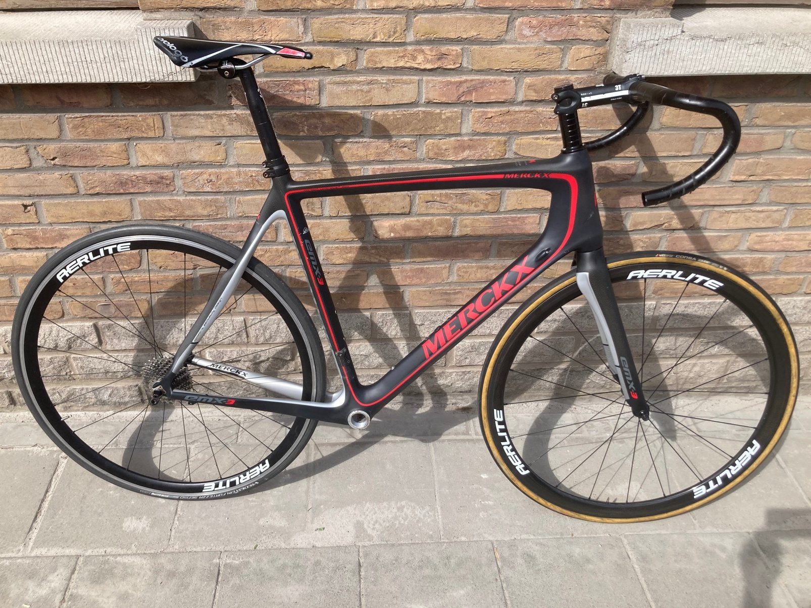Kit cadre Eddy Merckx EMX3, Vélos & Vélomoteurs, Autres marques, Frein sur jante, Enlèvement, 28 pouces