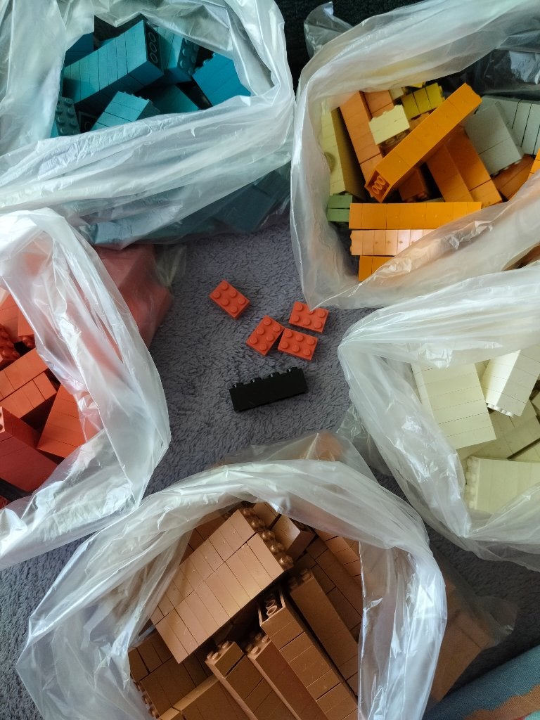 Lego Modulex vintage jaren '60, Enlèvement ou Envoi, Utilisé, Lego