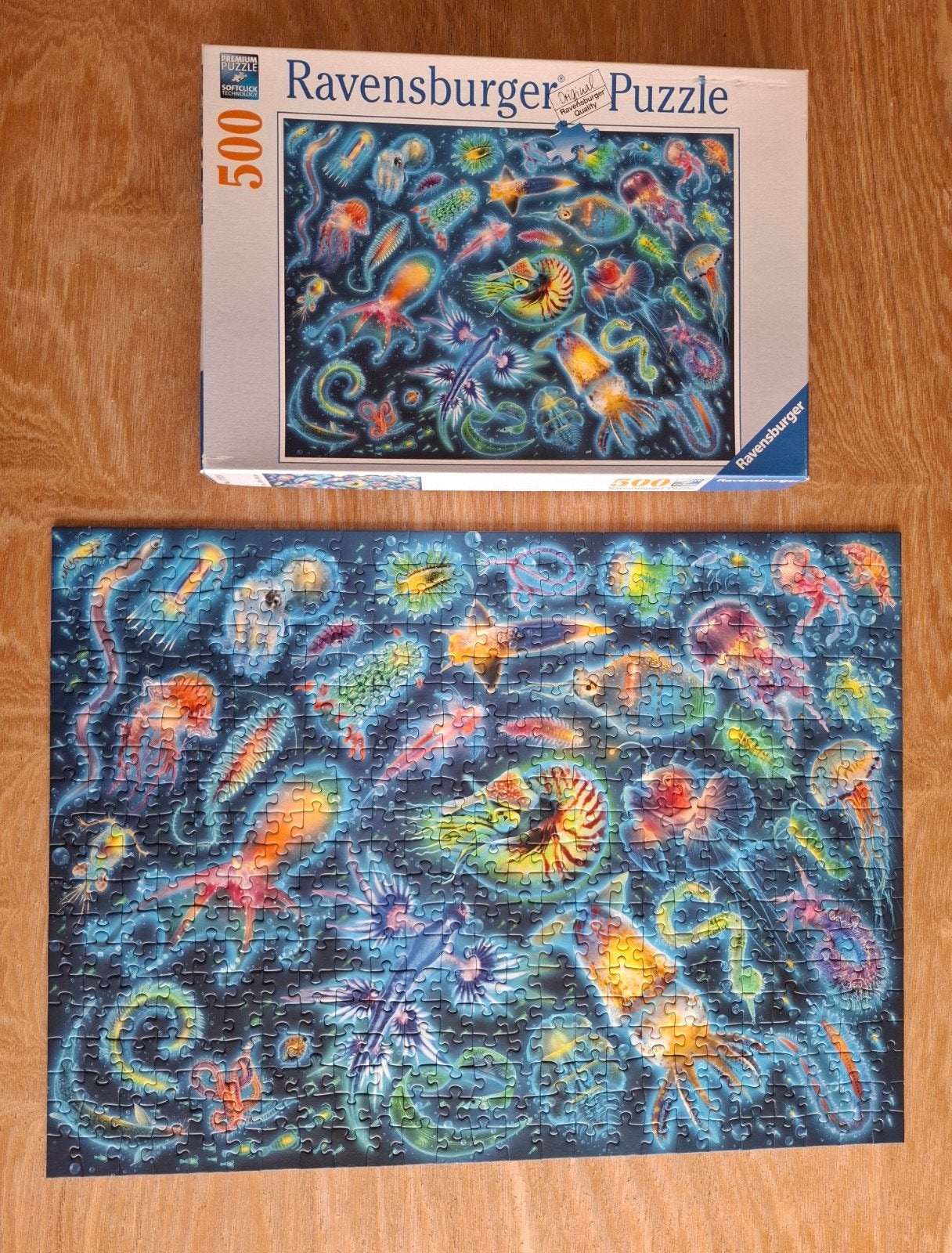 Ravensburger puzzels van 500 stuks, Hobby en Vrije tijd, Ophalen of Verzenden