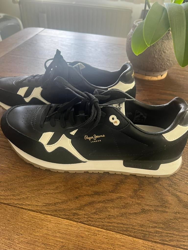 Chaussures Pepe Jeans London 44, Enlèvement, Comme neuf, Noir