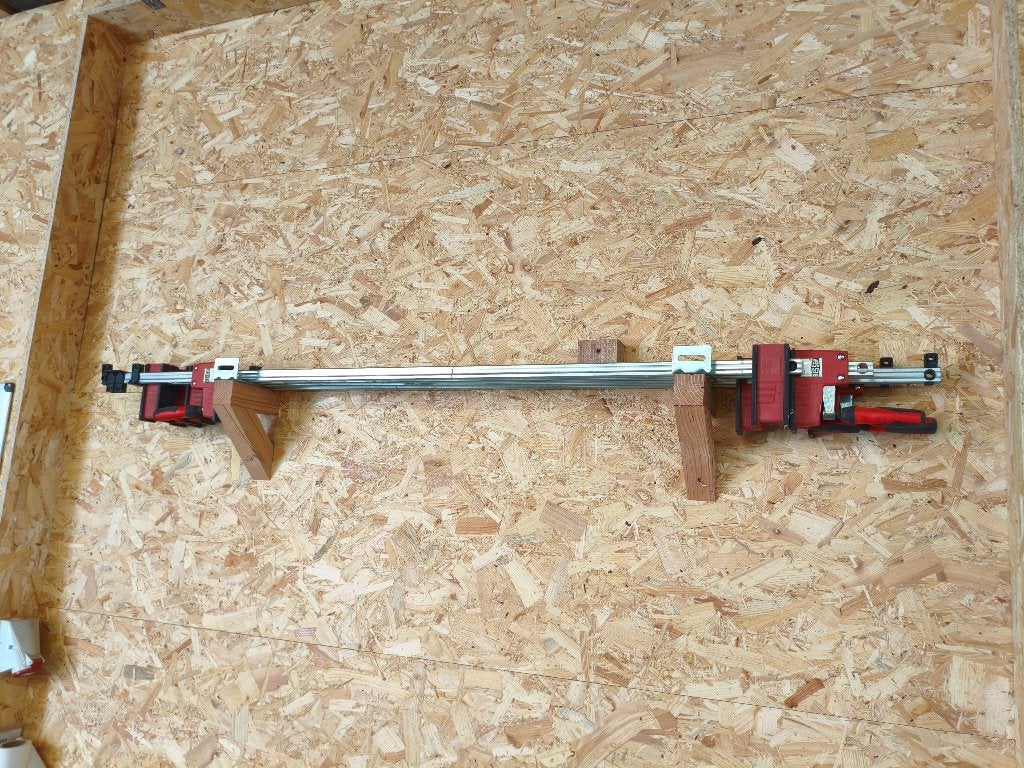 BESSEY KRE150-2K corpuslijmtang REVO KRE 1500x95mm (4stuks), Doe-het-zelf en Bouw, Gereedschap | Handgereedschap, Ophalen, Gebruikt