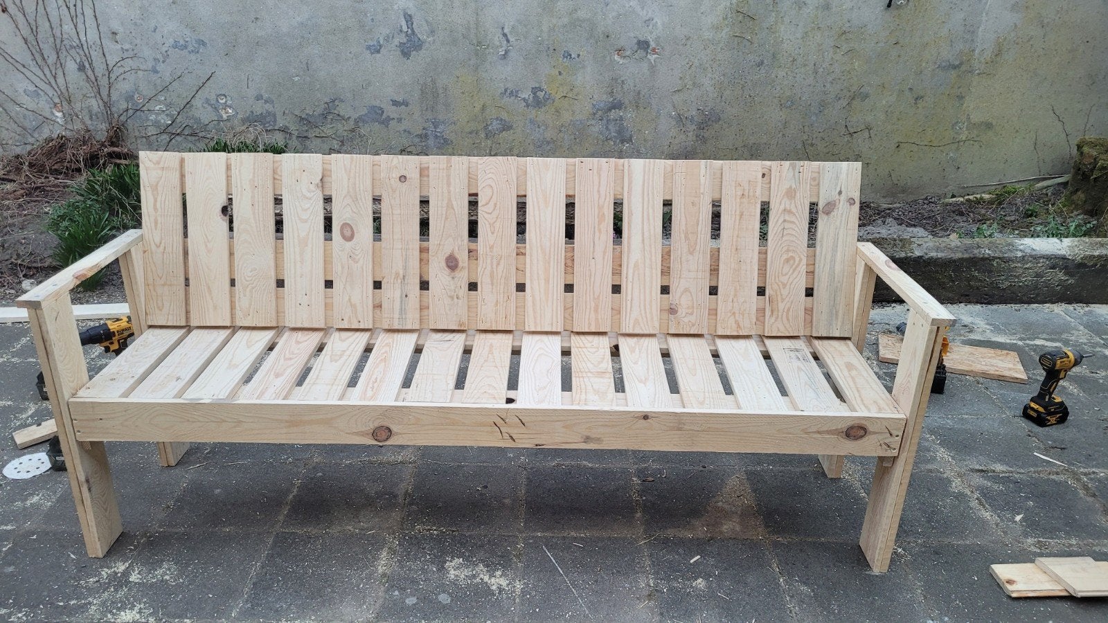 banc de jardin à vendre, Jardin & Terrasse, Bancs de jardin, Enlèvement, Neuf, Bois