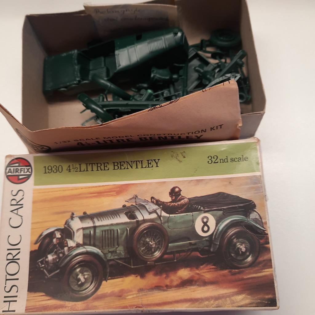 AIRFIX modelkit 1/32 VINTAGE: BENTLEY 4,5 Litre., Hobby en Vrije tijd, Ophalen, Auto, 1:32 tot 1:50, Zo goed als nieuw
