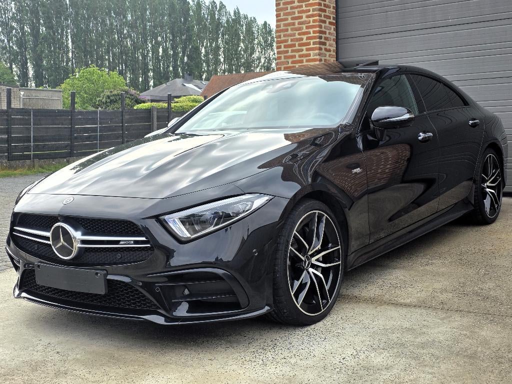 Mercedes-Benz CLS 53 AMG - 39.700KM - 435PK FULL OPTION 2021, Auto's, Mercedes-Benz, Automaat, 4 deurs, Lichtsensor, Zwart
