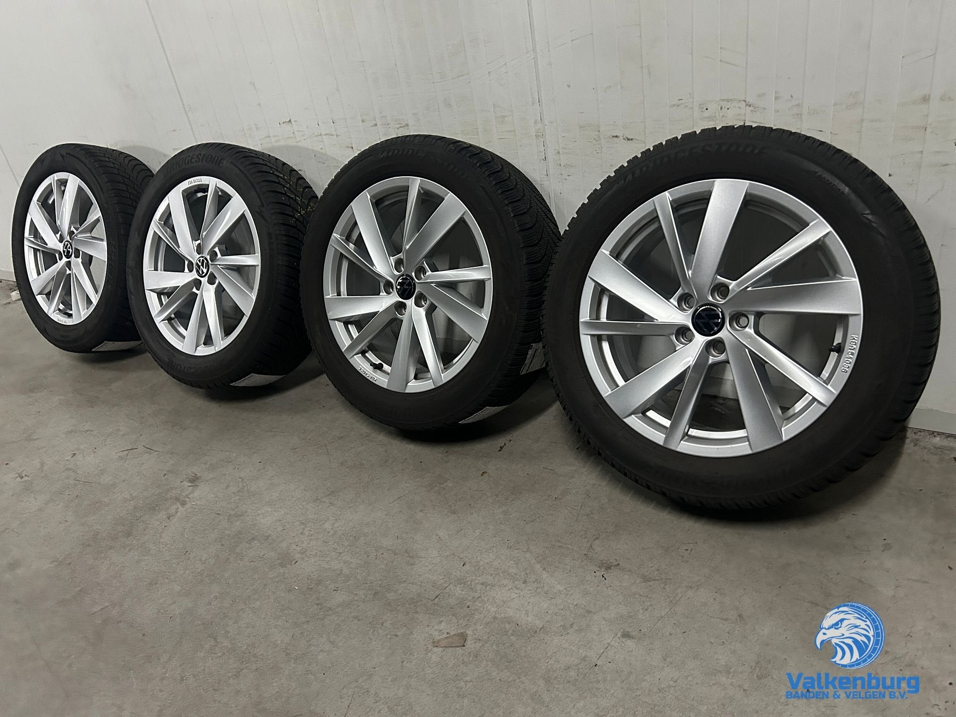 7mm! Originele VW T-Cross Taigo 17 inch Gavia velgen 5x100 w, Gebruikt, -, -, Banden en Velgen