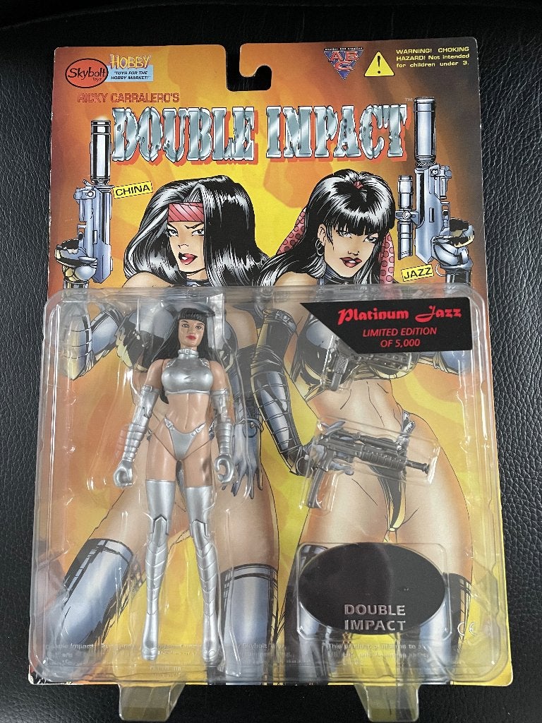 DOUBLE IMPACT - 3 action figures - Skybolt Toyz - 1998, Verzamelen, Ophalen of Verzenden, Nieuw