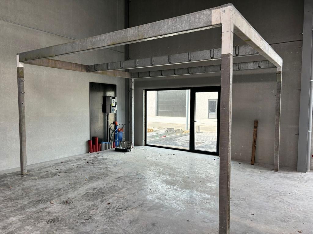 Mezzanine entresolvloer tussenvloer – galva - 3.8m x 3.8m, Ophalen
