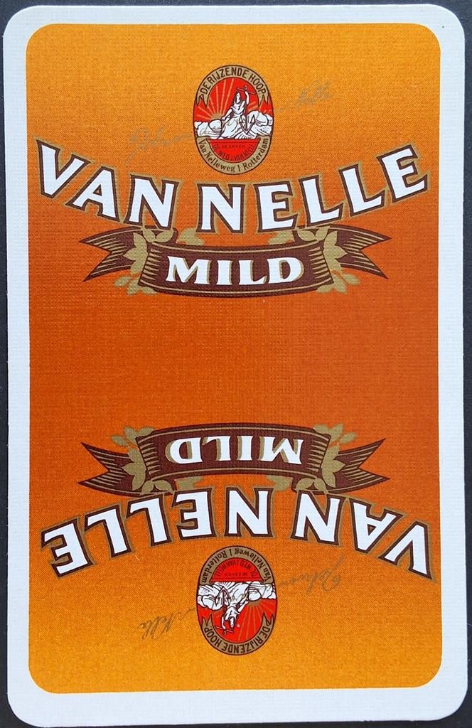 1 Speelkaart  Van Nelle, Verzamelen, Ophalen of Verzenden