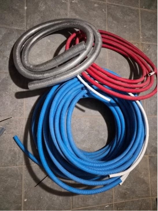 Tubes gainés / conduites pour plomberie et ventilation, Bricolage & Construction, Enlèvement, Neuf