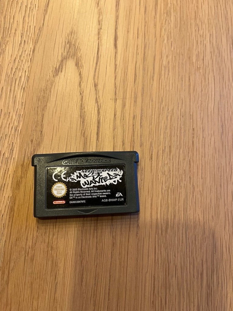 GBA Need for speed Most wanted, Consoles de jeu & Jeux vidéo, Jeux | Nintendo Game Boy, 1 joueur, Enlèvement, Utilisé, Course et Pilotage