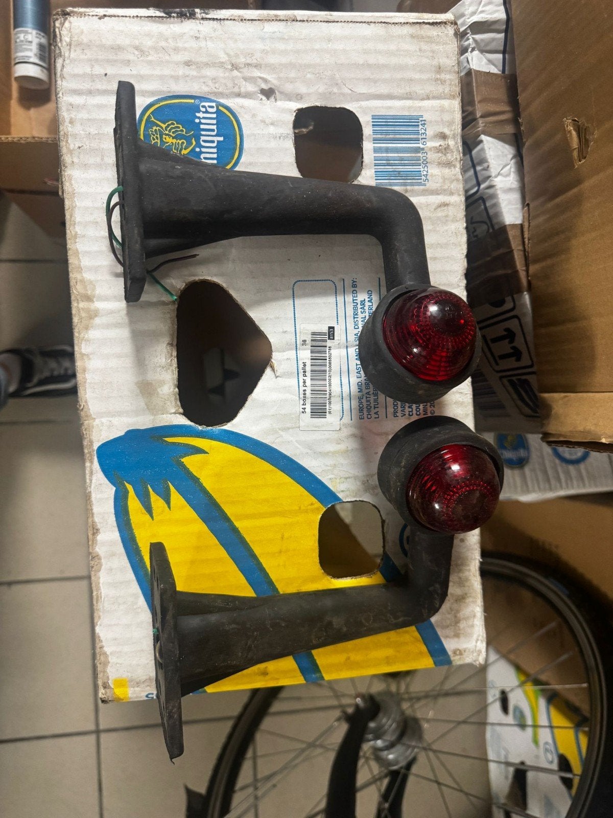Aanhangwagen zij lichten nieuw, Ophalen, Nieuw