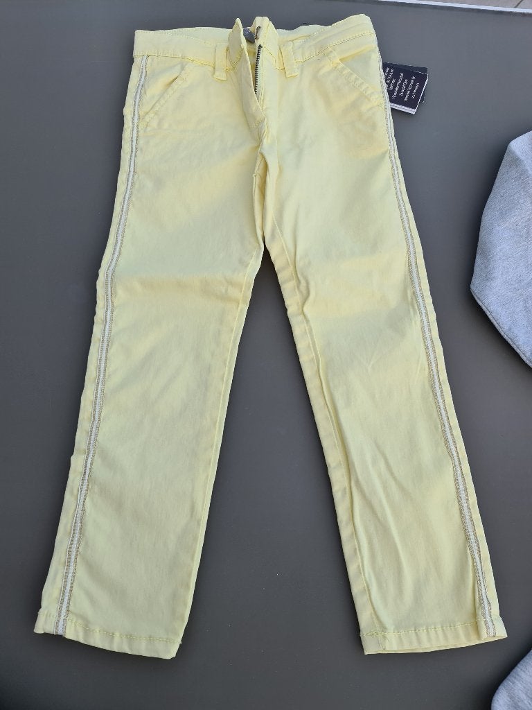 gele jeans broek, JBC, 110, NIEUW, Enlèvement, Comme neuf, Pantalon