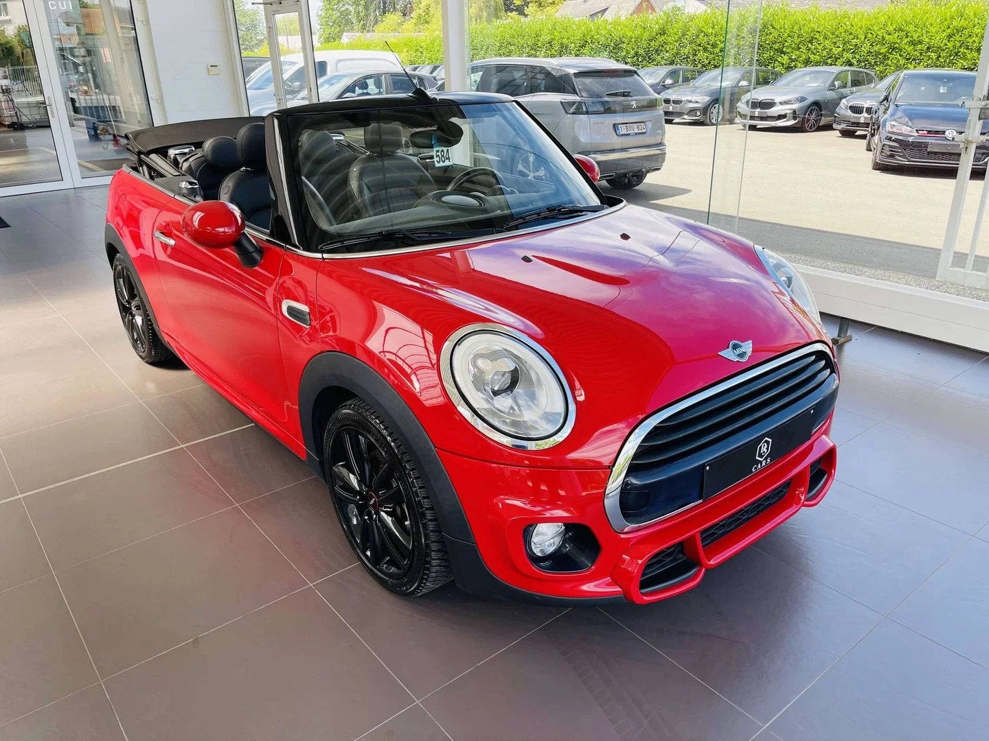 MINI Cabrio Cooper 1.5iA * GARANTIE + PACK JCW + CUIR + GPS, Autos, Achat, Euro 6, Entreprise, Cabriolet
