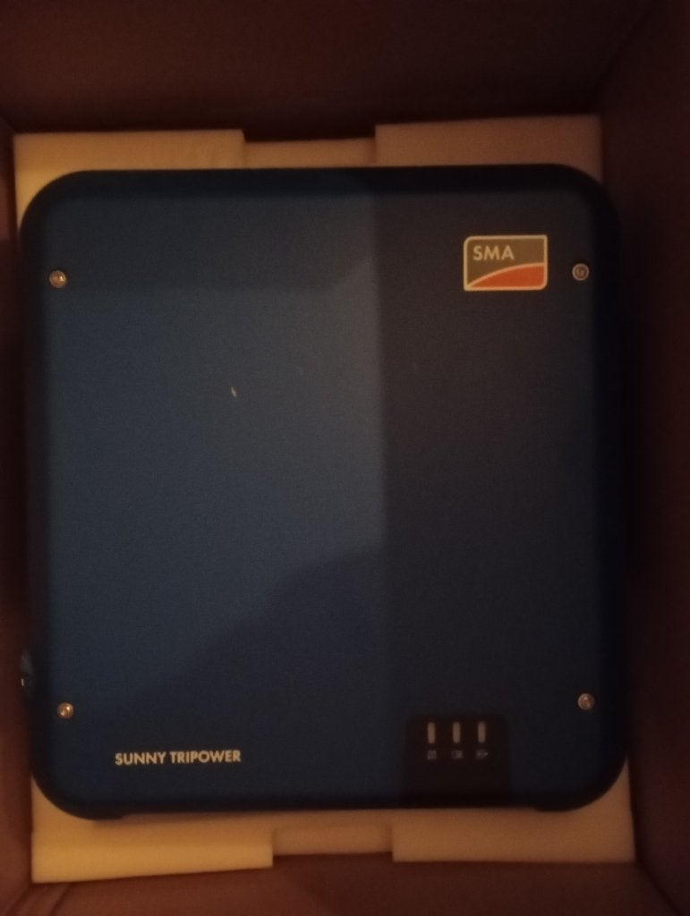 Omvormer, Doe-het-zelf en Bouw, Zonnepanelen en Toebehoren, Ophalen, Gebruikt, Compleet systeem