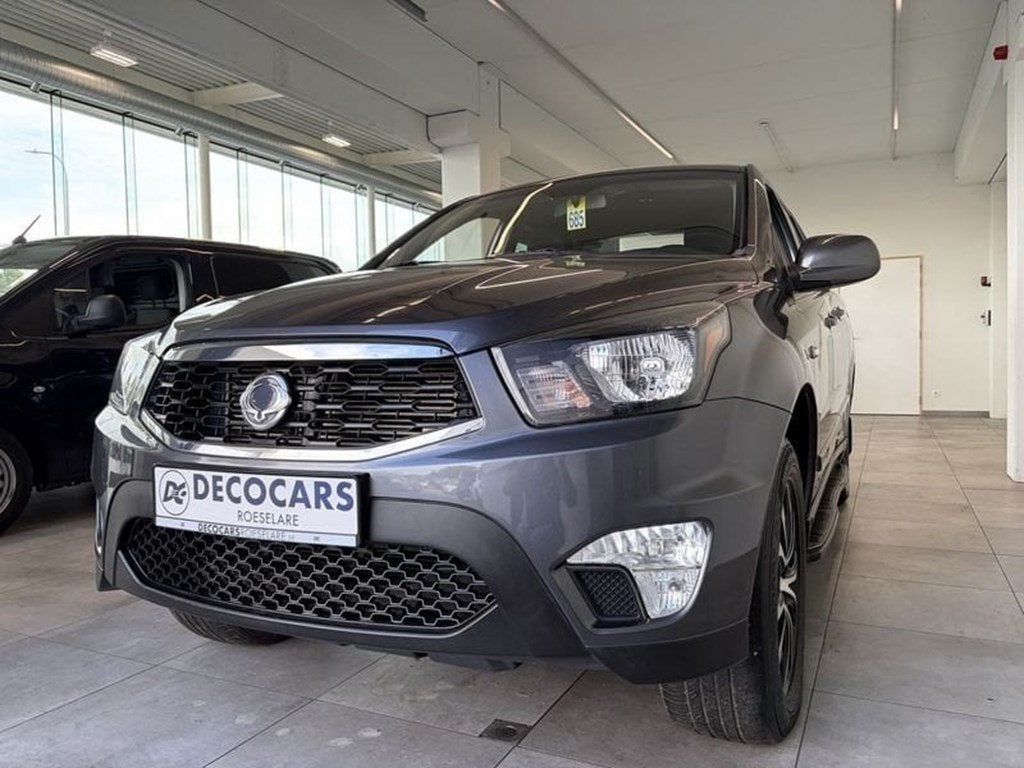 SsangYong Actyon Trekhaak / Camera / Zetel & Stuurverwarmin, Autos, Euro 6, Boîte manuelle, Noir, 5 portes