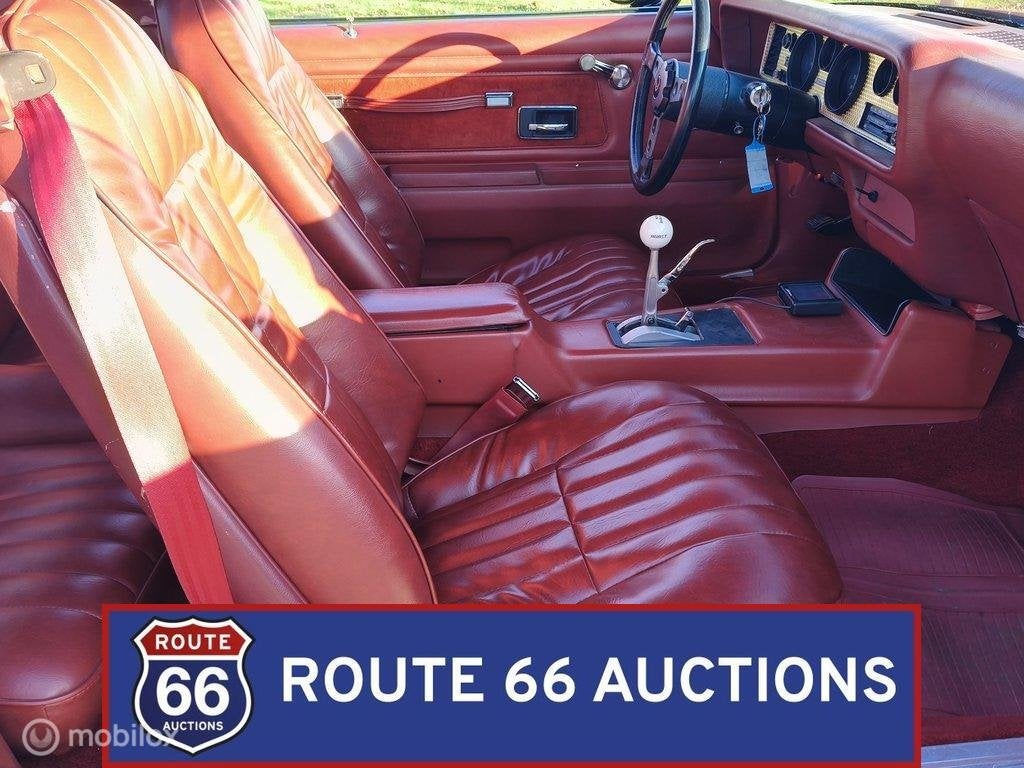 Pontiac Firebird Trans Am | 1977 | Route 66 Auctions, Pontiac, Zwart, Bedrijf, Handgeschakeld