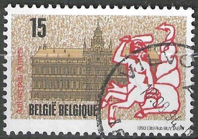 Belgie 1993 - Yvert/OBP 2496 - Antwerpen (ST), Postzegels en Munten, Verzenden, Gestempeld, Gestempeld, Europa