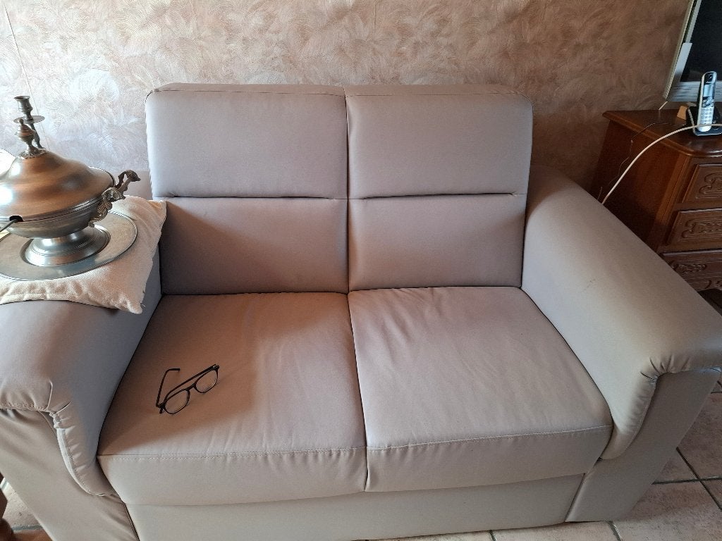 Zetels, Huis en Inrichting, Zetels | Zetels, Ophalen, Kunststof, Minder dan 75 cm, Tweepersoons