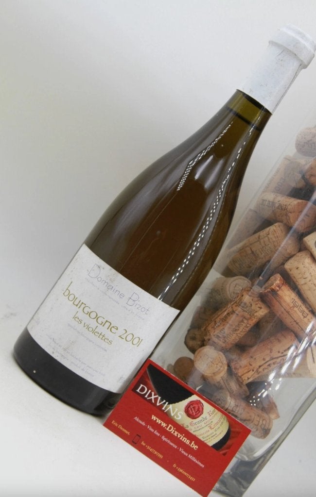 2001 Bourgogne Les Violettes Domaine Bizot, Neuf, Enlèvement ou Envoi, Pleine, Vin blanc