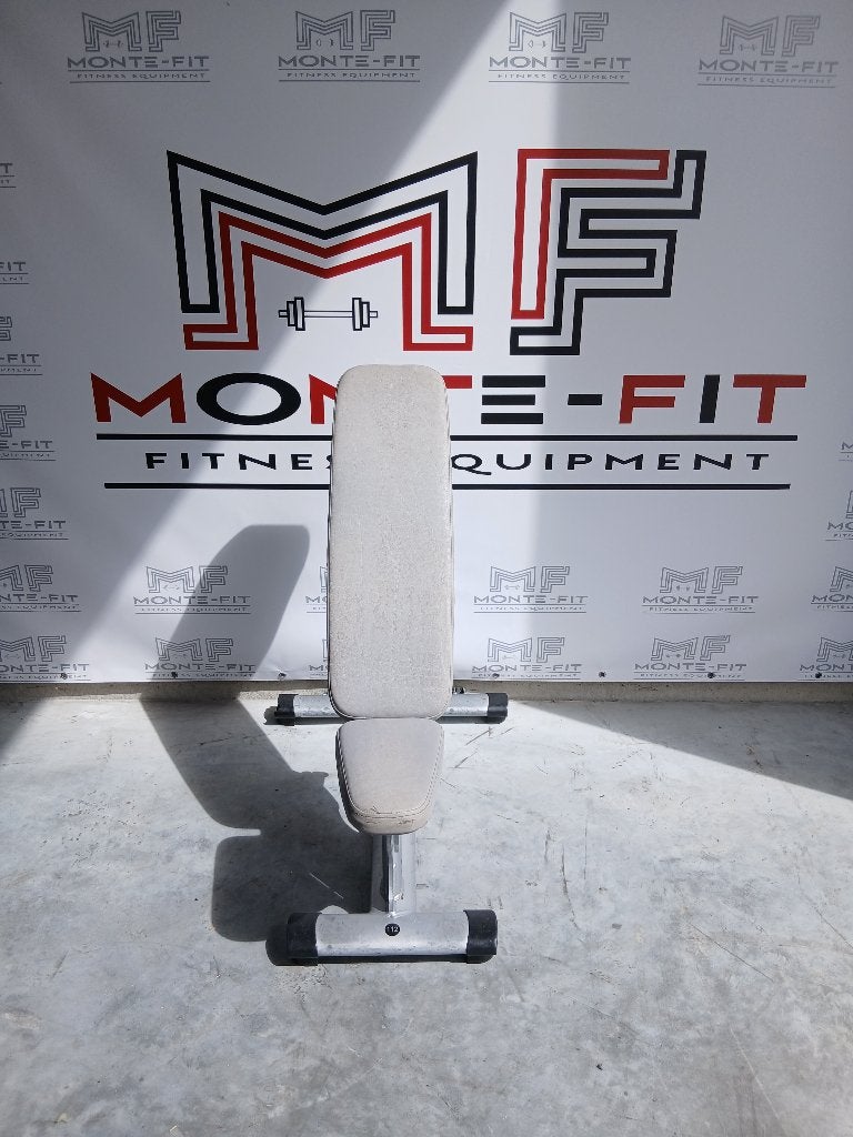Gym80 - Verstelbare fitnessbank - Adjustable bench, Enlèvement, Utilisé, Bras, Banc d'exercice