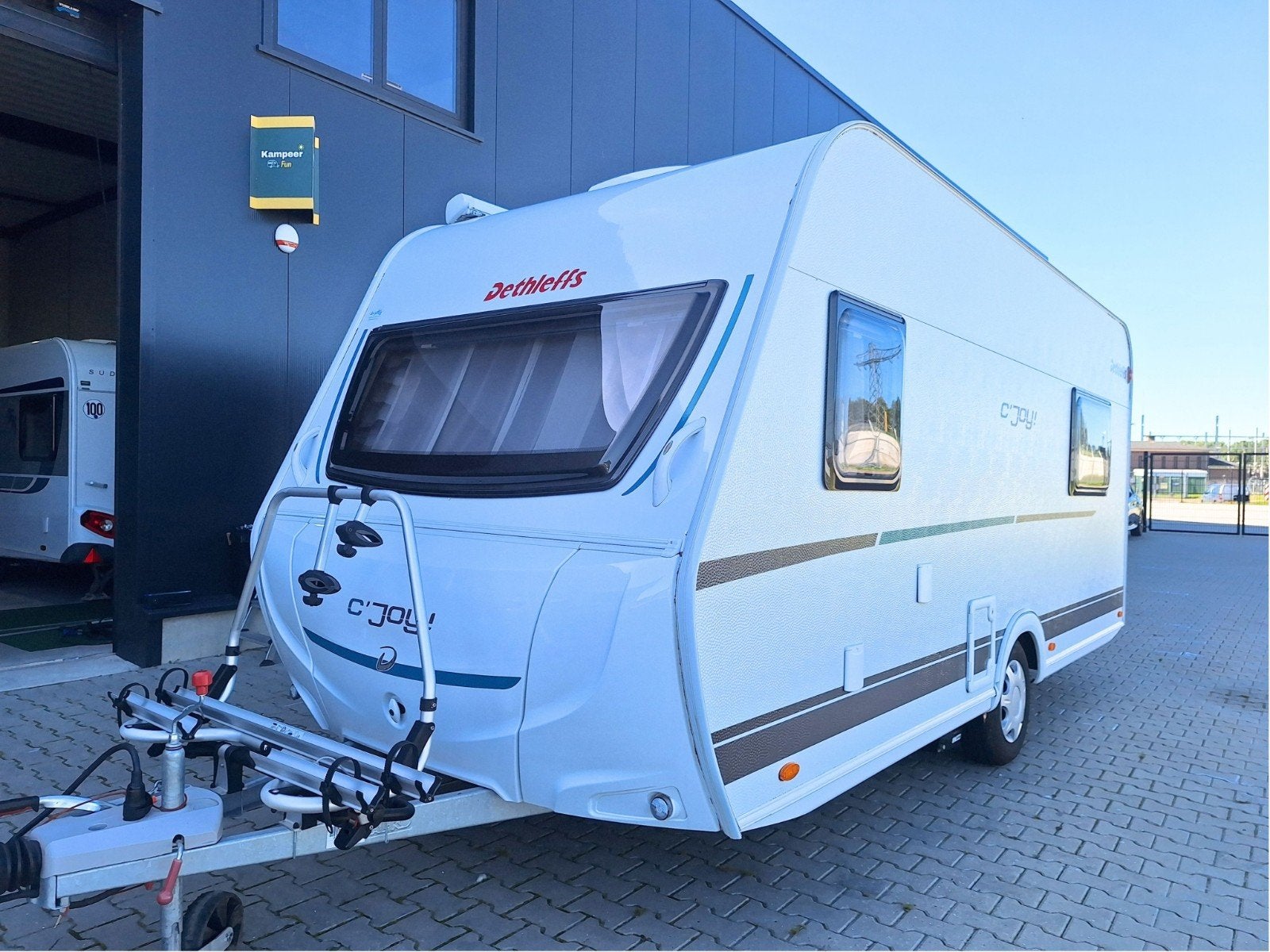 Dethleffs C Joy 460le - Lichtgewicht 900kg - 2 enkele bedden, Bedrijf, Dethleffs, 2 aparte bedden