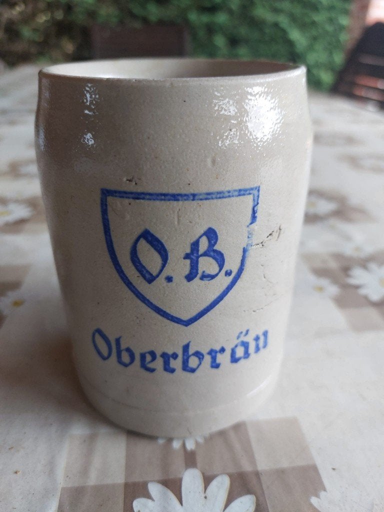 Bierpot Oberbräu, Ophalen of Verzenden, Gebruikt, Pul(len), Overige merken