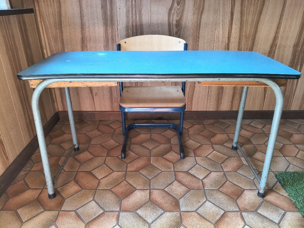 Schoolbankje en stoeltje, Diversen, Schoolbenodigdheden, Ophalen, Gebruikt
