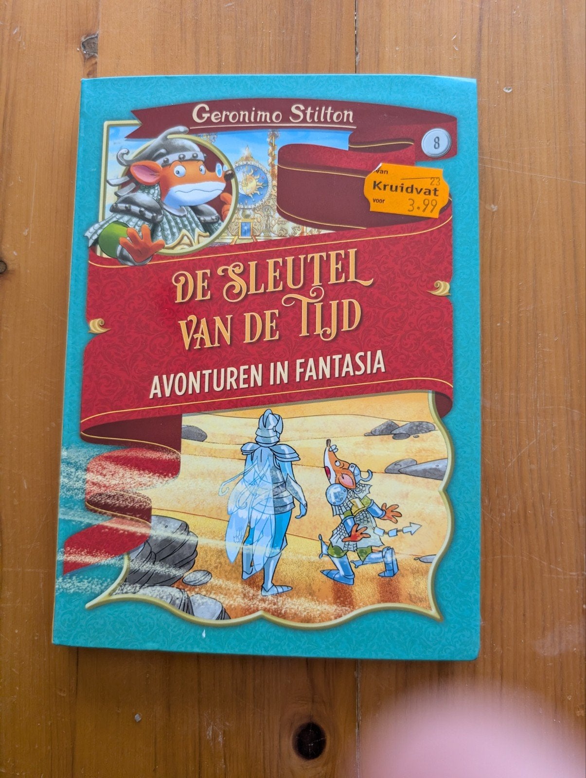 Geronimo Stilton - De sleutel van de tijd, Enlèvement, Geronimo Stilton