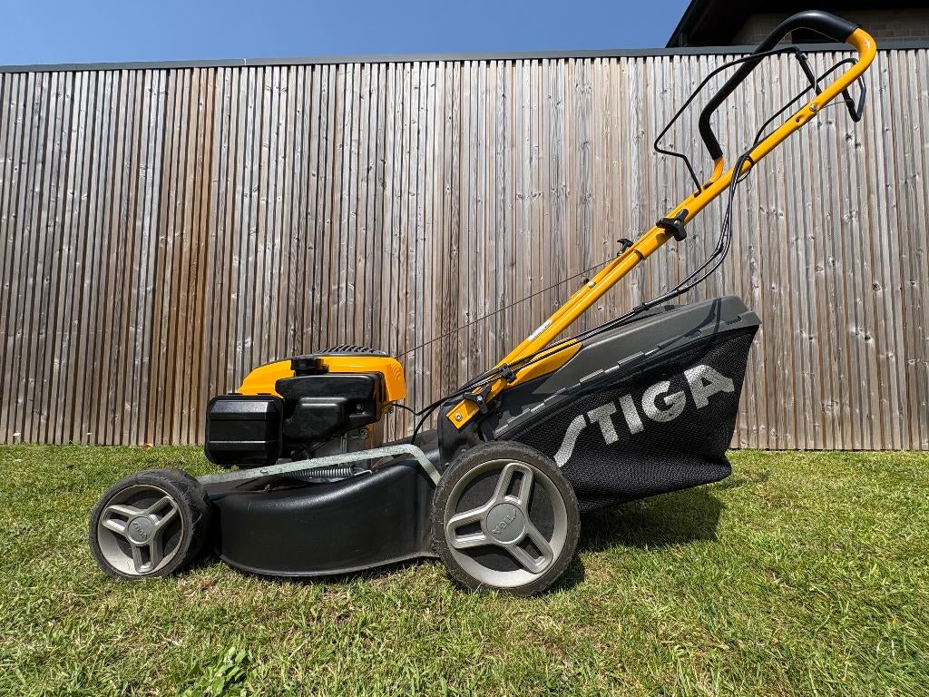 Stiga Combi 48 s zelftrekker - 46 cm, Tuin en Terras, Ophalen, Cirkelmaaier, Gebruikt, Stiga
