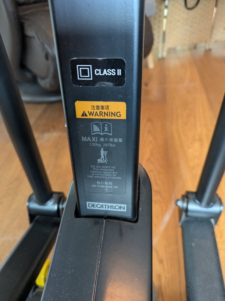 Crosstrainer/ hometrainer, Enlèvement, Utilisé, Vélo d'appartement