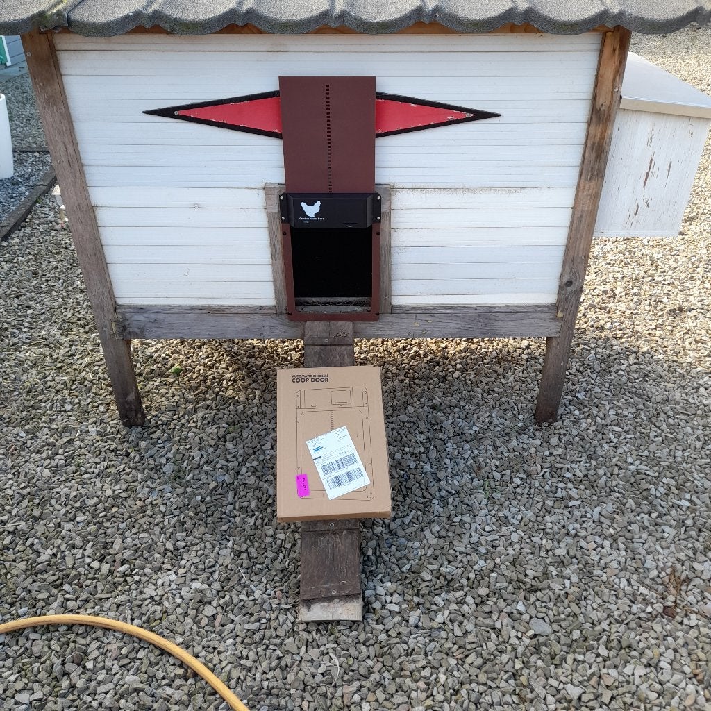 te koop kippenhok, Ophalen, Gebruikt