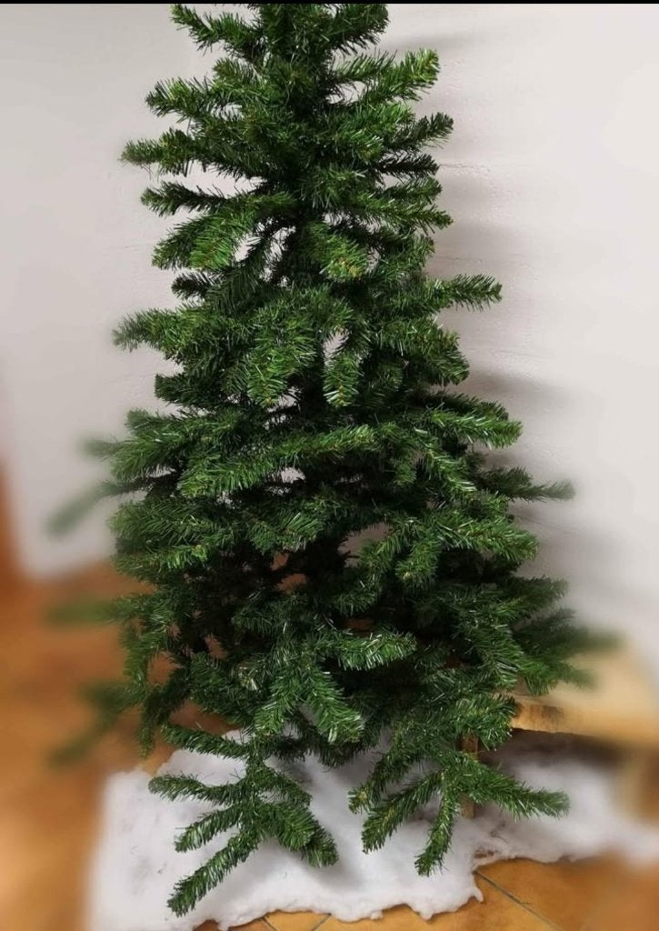 À vendre : Sapin de Noël 180cm & crèche., Enlèvement, Utilisé