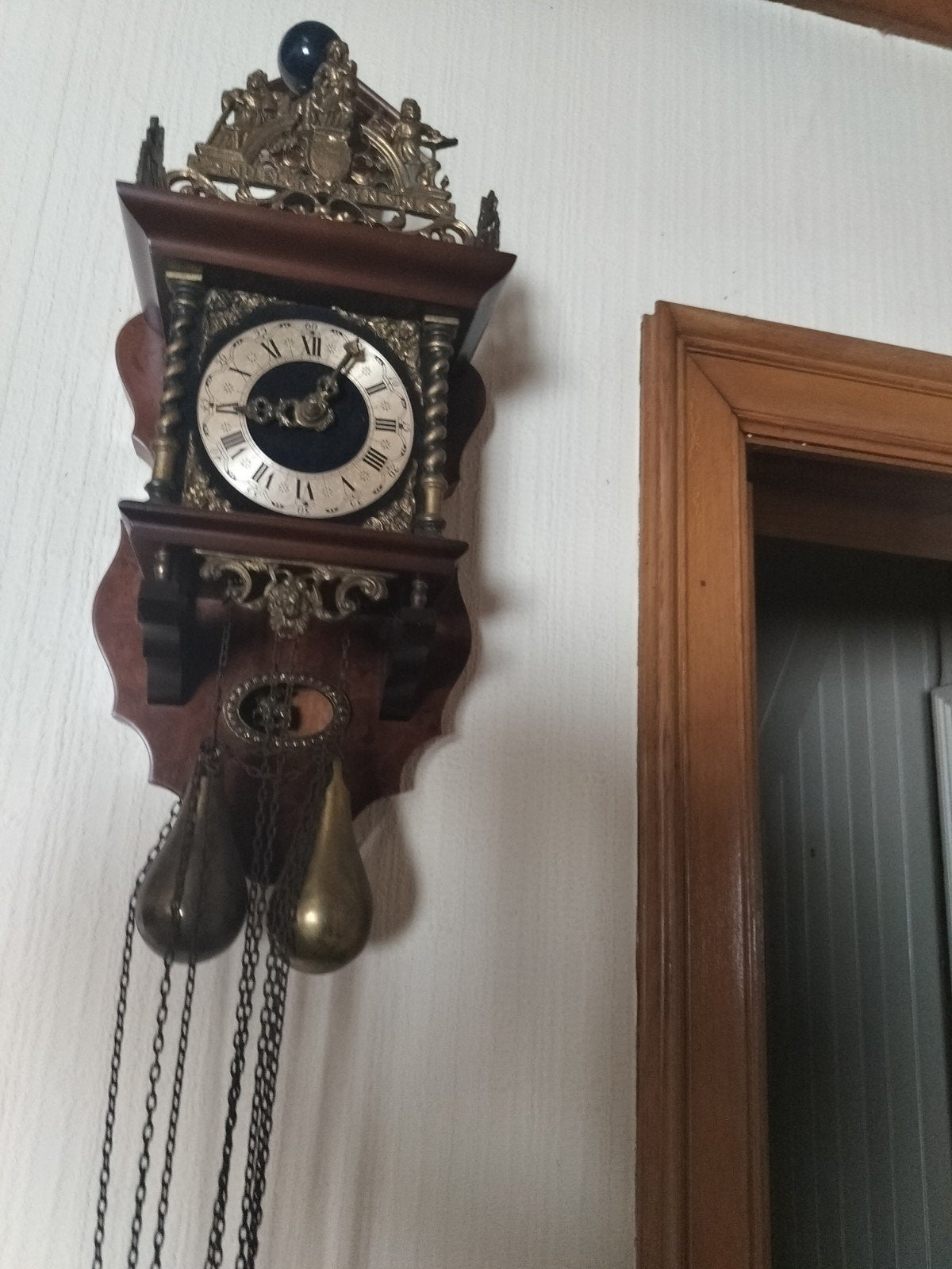 Klok, Ophalen