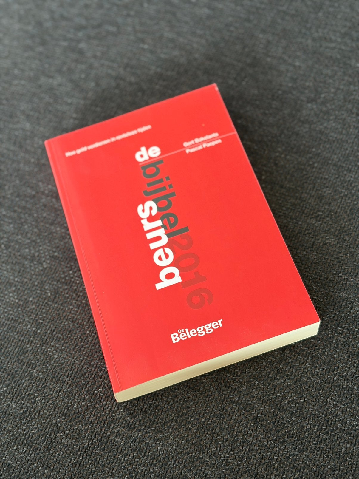 De beursbijbel, Ophalen of Verzenden, Zo goed als nieuw