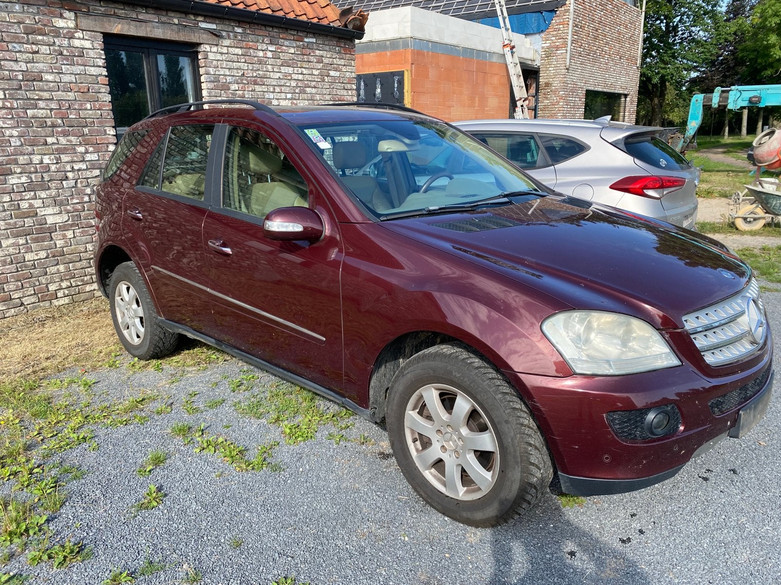 Ml 280 cdi offroad package, Auto's, Automaat, Beige, Lichtsensor, Leder