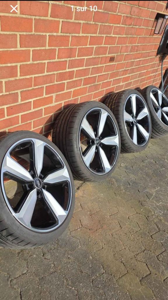 Jantes audi RS4/RS5 b9, Autos : Pièces & Accessoires, Pneus & Jantes, 255 mm, Véhicule de tourisme, Pneus été, Pneu(s)