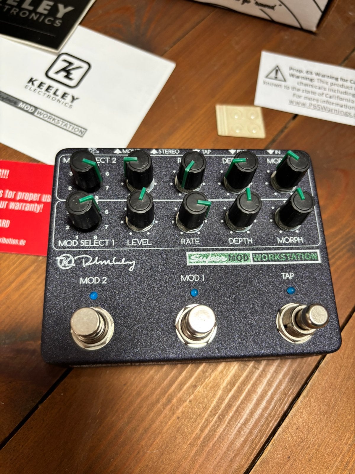 Keeley Super mod work station, Musique & Instruments, Enlèvement ou Envoi, Comme neuf, Chorus