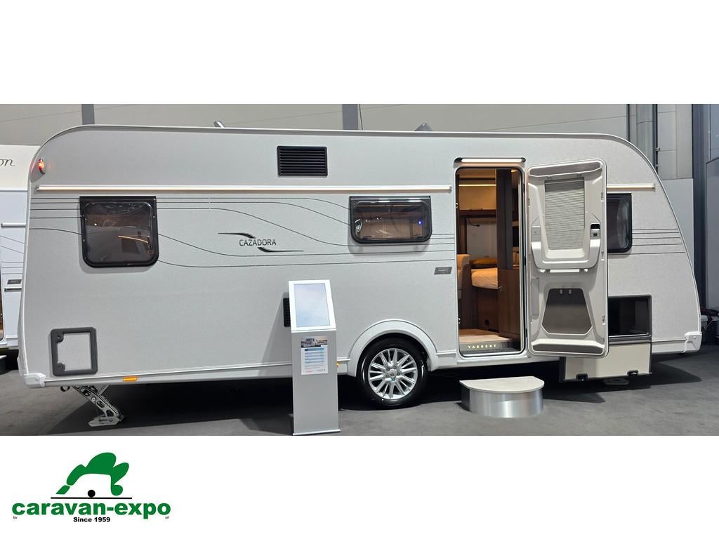 TABBERT CAZADORA 550 DMK 2,5 2026, Caravans en Kamperen, Caravans, Tabbert, Bedrijf, 5 tot 6 meter, Tot en met 6