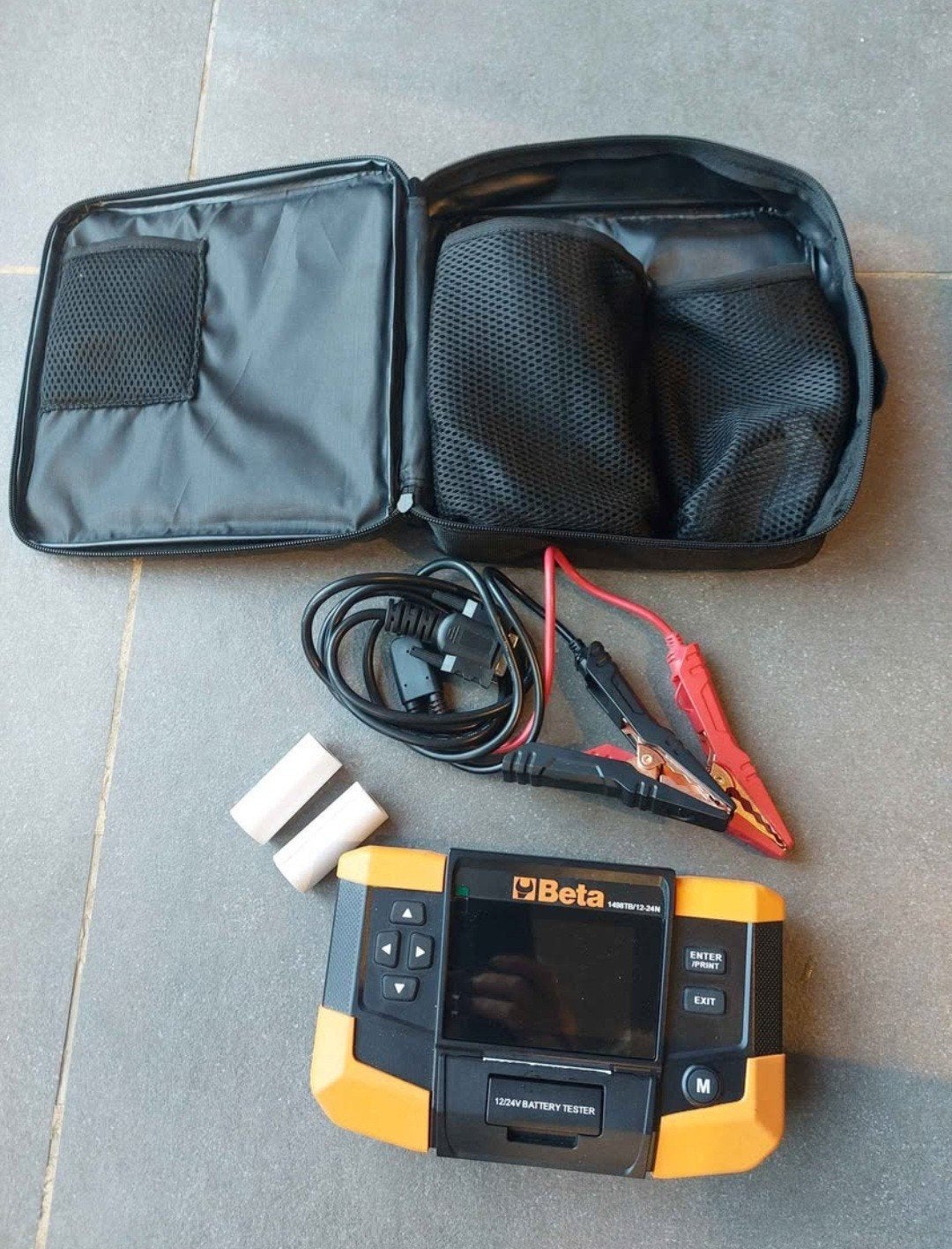 NIEUW Digitale accutester, 12-24 V met ingebouwde printer, Ophalen of Verzenden