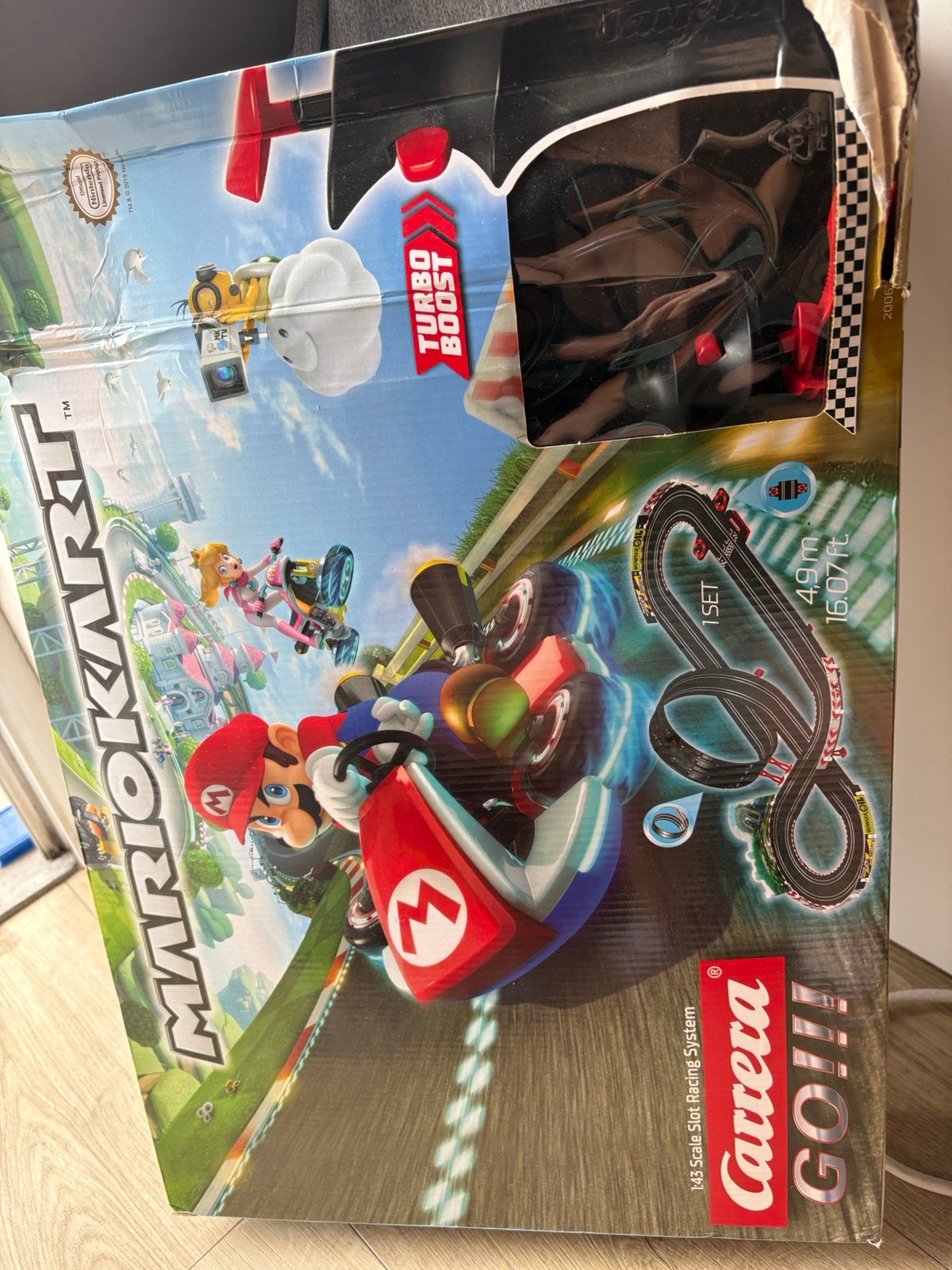 Mariokart racebaan, Enlèvement, Comme neuf, Circuit, À monter soi-même