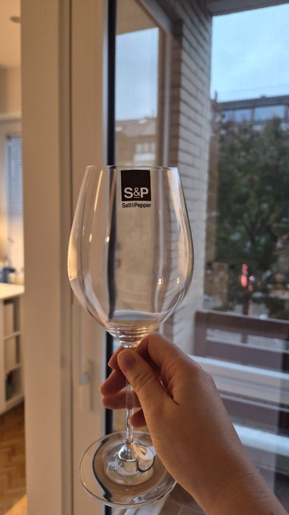 Set wijn en champagneglazen - nieuw - Salt & Pepper, Ophalen, Nieuw, Overige typen