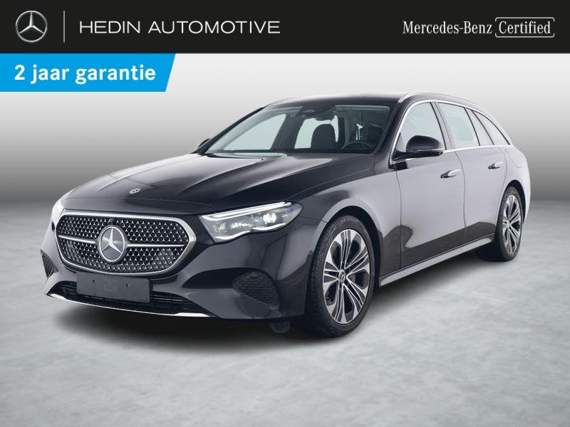 Mercedes-Benz E-klasse 300 e Break Luxury Line | Distronic |, Auto's, Automaat, Gebruikt, Zwart, Zwart