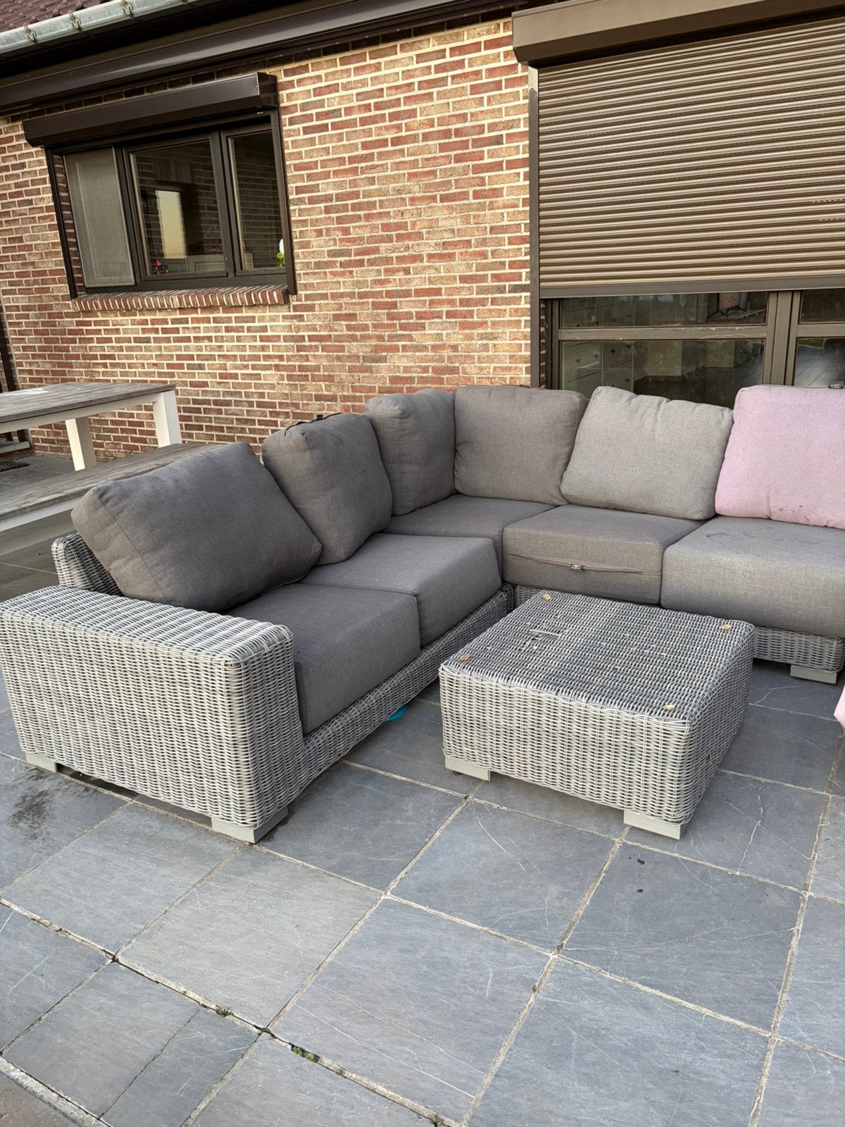 Loungeset bois le duc, Ophalen, Zo goed als nieuw, Loungeset
