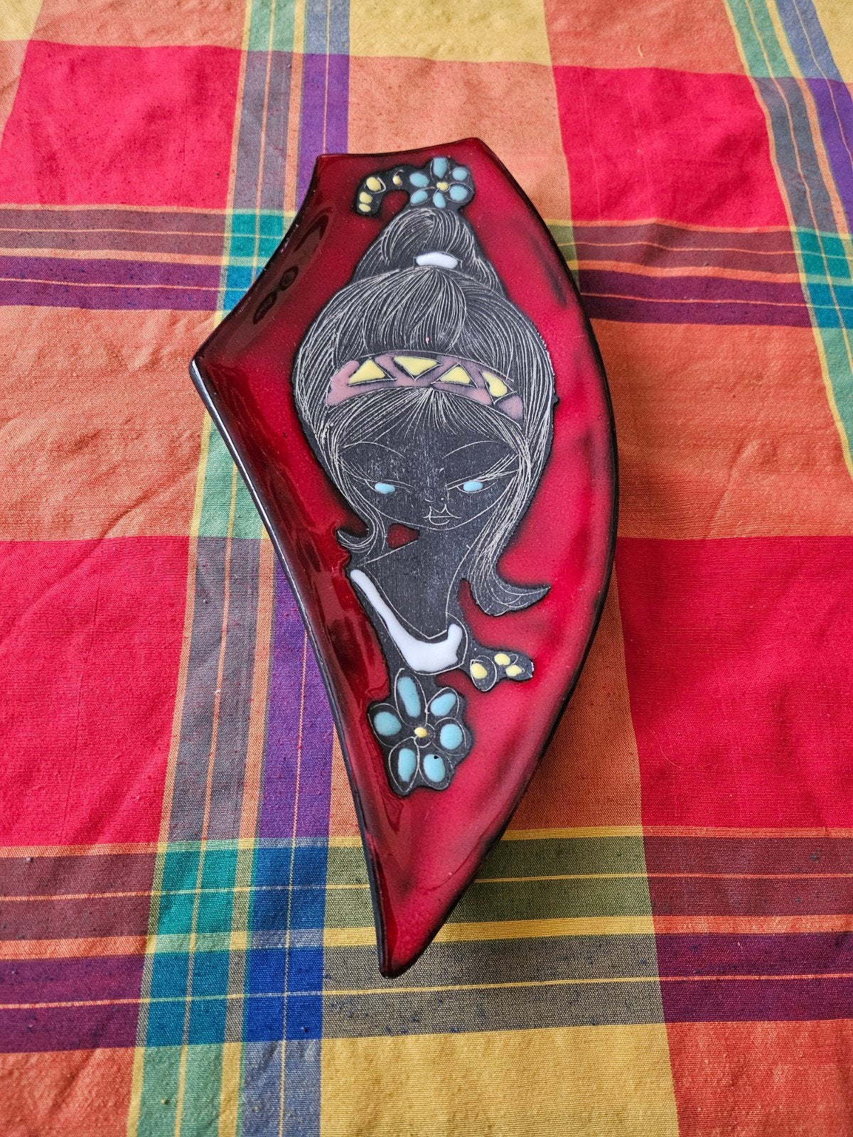 Vintage wandbord, Ophalen of Verzenden