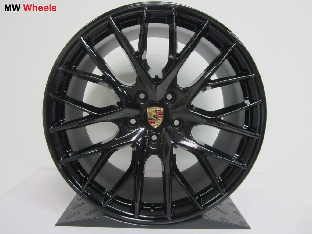 Originele Porsche Panamera 971 21 inch velgen Sport Design, Auto-onderdelen, Banden en Velgen, Gebruikt, Velg(en), -, -