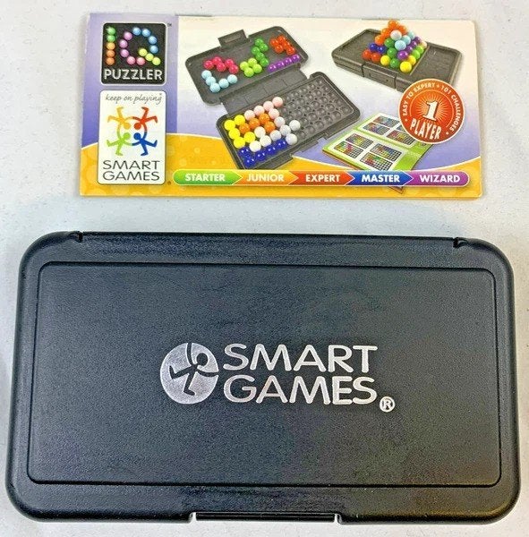 SmartGames IQ Puzzler Pro Logisch Denkspel Smart Games spel, Verzenden, Zo goed als nieuw, Puzzelen