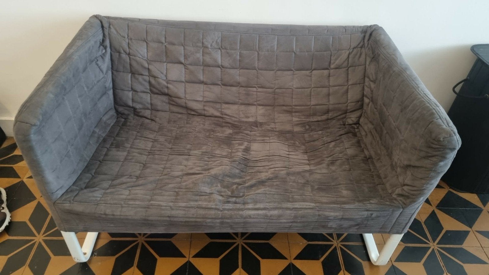 IKEA fauteuil/kleine bank met afneembare hoes - Zeer goede s